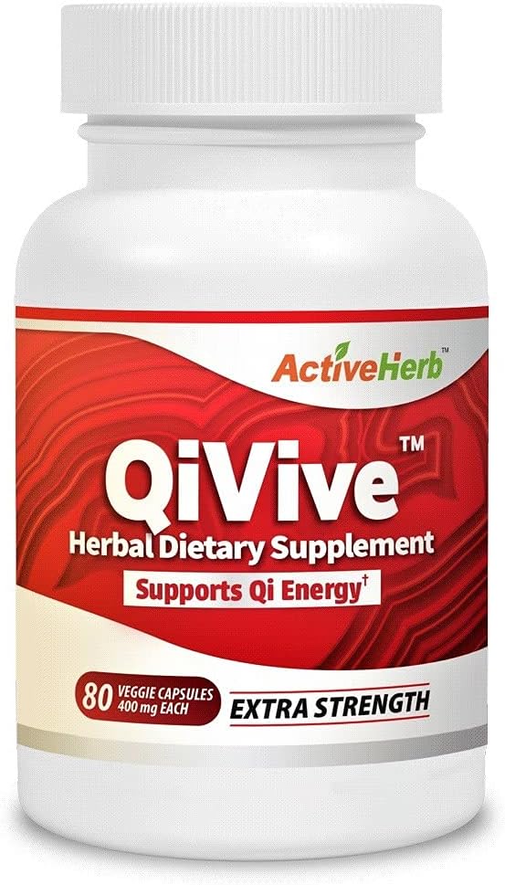 QiVive 400 mg 80 Κάψουλες χορτοφάγων