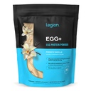 LEGION Egg+ Protein Powder with BCAAs - Naturally Sweetened and Flavored Egg White Protein Powder - Fast Digesting Protein for Muscle Growth and Strength, Vanilla, 20 Servings