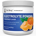 Dr. Berg Zero Sugar Hydration Keto Electrolyte Powder - Ενισχυμένο w/ 1000 mg Κάλιο & Αλάτι Real Ιμαλαΐων (NOT Table Salt) - Tangerine Flavor Hydration Drink Mix Supplement - 50 Servings