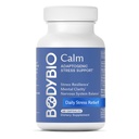 BodyBio Calm - Φυσικό άγχος ανακούφιση με Rhodiola, Glycine & Phosphatidylserine - Υποστηρίζει χαλάρωση, ψυχική εστίαση & ισορροπημένη κορτιζόλη - Μη- υπνηλία Φόρμουλα