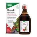 Floradix Iron & Herbs - Liquid Herbal Supplement for Energy Support - Iron Supplement with Vitamin C & Vitamin B Complex - Ferrous Gluconate Iron - for Men & Women - 23.7 fl oz
