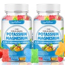 softbear Sugar Free Κάλιο Μαγνήσιο Gummies για ενήλικες παιδιά, Υψηλής Απορρόφησης Κάλιο συμπλήρωμα Gummies υποστηρίζει πόδια Cramps & μυών & ανοσοποιητικό υγεία, Delicious μικτή γεύση φρούτων 120 Count