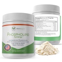 Phospholipid Synergy Powder | Antioxidant Powder for Cellular Repair | Brain Supplements for Memory and Focus | Liver Detox Supplements with an Advance Cleansing Formula | 270 g