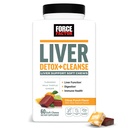 Force Factor Liver Detox, Liver Cleanse Detox & Repair Supplement, with Milk Thistle, Turmeric & Ginger to Support Digestion & Immune Health, Citrus Punch, 60 Soft Chews