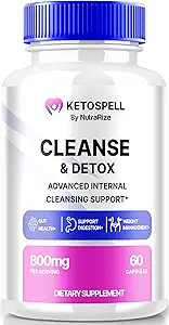 Ketospell Keto κάψουλες, Ketospell Advanced Keto Formula, Όλα τα φυσικά συμπλήρωμα Keto, Keto Υποστήριξη για Υγιεινή απώλεια βάρους, Ketospell Keto ACV Βιταμίνες, Keto Spell αναθεώρηση (60 κάψουλες)