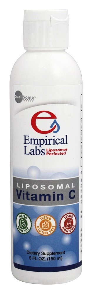 Liposomal Vitamin C Highest Absorption to Cells 96% Includes Proper Amount of Phosphatidyl Choline (PC)