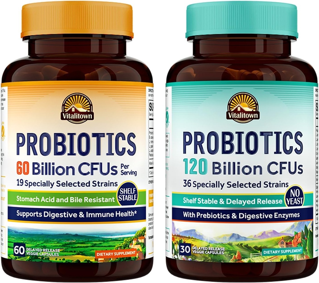 Vitalitown Probiotic Bundle (Pack of 2) 