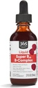 365 από το Whole Foods Market, Super B-12 B-Complex Liquid Supplement, Raspberry Natural Flavor, Vegan, 2 Fl Oz