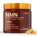 Airboy NMN Supplement 1000mg, 4-in-1 NAD+ Supplement with Nicotinamide Mononucleotide, Resveratrol, TMG, Quercetin, NMNH Alternative, Energy, Focus- 100 Count