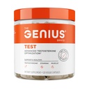 Genius Test, Advanced Testosterone Booster for Men - Natural Stamina, Endurance, Energy & Strength Enhancing Supplement - Lean Muscle Builder, Brain & Libido Support Male Supplements, 120 Veggie Pills