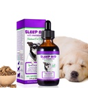 Dog Melatonin, Melatonin for Dogs Calming, Dog Anxiety Relief, Dietary Supplement Liquid, Helps to Support Restful Sleep