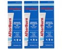 Afterburn Gel - Burn Relief with Lidocaine HCl & Aloe Vera - Cooling Gel for Sunburns, Kitchen Burns & Minor Skin Irritations - Travel Size First Aid Essential - 2 fl oz (3 Pack)