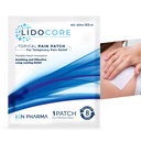 Lidocore 4% Lidocaine Patch – Maximum Strength OTC Topical Pain Relief | Safe & Compliant Formula | Strong Adhesive | Odor-Free, Fragrance-Free | Single Patch – 1 Count