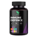 Mishas Nutraceuticals 8-in-1 Immune Support Supplement with Echinacea, Vitamin C, Zinc 50mg, Vitamin D 5000 IU, Turmeric Curcumin, Ginger, B6, and Elderberry – 60 Capsules