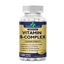 Βιταμίνη B-Complex + CoQ10 + Βιταμίνη C - Μέγιστο συμπλήρωμα δύναμης για την ενέργεια, υποστήριξη μεταβολισμού, 120 Softgels, 60 ημέρες προσφοράς