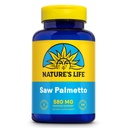 Nature's Life Saw Palmetto for Men 580mg - Traditional Prostate Supplement - Ανδρική Υγεία, Προστάτης και Ουρολοίμωξη Υποστήριξη w/Beta Sitosterol Plant Sterols, 60-Day εγγύηση, 100 Serv, 100 κάψουλες