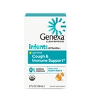 Genexa Infant Cough & Immune Support | 6 Months+ | Made Clean with Organic Agave & Zinc | Baby Cough Syrup for Infants | Soothes Cough & Supports Immune Health | 2 Fl Oz