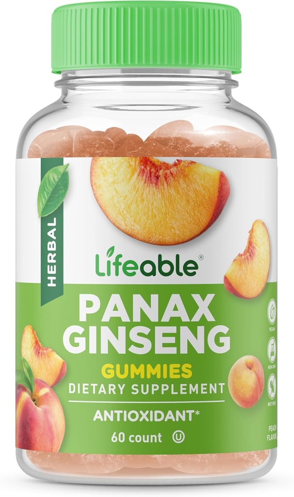 συμπλήρωμα Panax Ginseng για γυναίκες, άνδρες, ενήλικες
