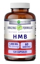 Amazing Formulas HMB 1000mg Capsules Supplement (Non-GMO, Gluten Free) -Supports Workout Recovery (120 Capsules)