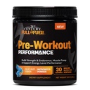 21st Century Full Fuel 365 Pre Workout Powder, 5.8 Ounce, Energy Performance Supplement for Men and Women with Creatine, Caffeine & Beta-Alanine, Gluten Free & Non-GMO, Blue Razz Flavor, 30 Servings
