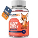 Elderberry Gummies for Kids with Sambucus, Echinacea, Propolis and Vitamin C - 100% Vegan, Gluten Free, Non GMO, Raspberry Flavor - 100 Count (100 Count)