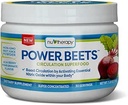 Nu-therapy Power Beets - Σούπερ συμπυκνωμένη κυκλοφορία Superfood - Συμπλήρωμα διατροφής – Delicious Acai Berry Ρόδι Γεύση – Μη ΓΤΟ Σκόνη χυμού τεύτλων - 30 Σερβιέτες, κόκκινο, 5.8 Ουγγιά (Pack of 1)