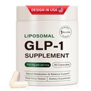 Ninsiec GLP-1 Probiotic Supplement, Support GLP1 Naturally for Women and Men, with Prebiotic & Probiotic Blend,Hunger, Cravings, Gut Health (90 Capsules)