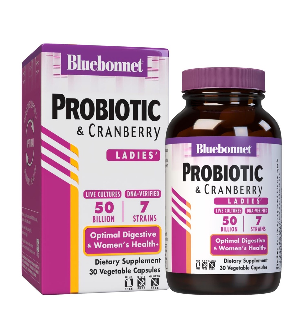 Διατροφή Bluebonnet Advanced Choice Γυναικεία ενιαία καθημερινή προβιοτική 50 δισεκατομμύρια (Κρύο πακέτο), 30 Count