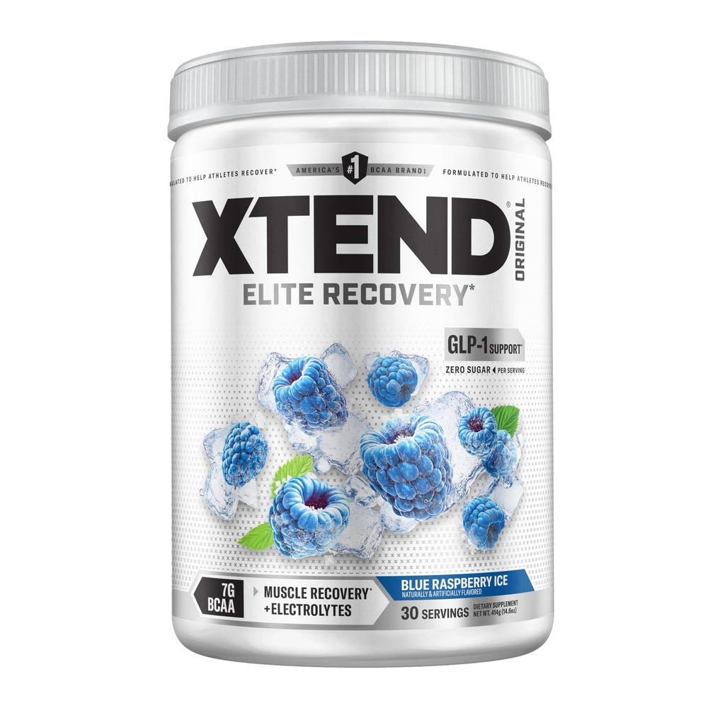 Xtend XTEND αρχική BCAA σκόνη 7g BCAA και 2.5g L-Γλουταμίνη, ζάχαρη δωρεάν μετά την προπόνηση μυϊκή αποκατάσταση ποτό με Αμινοξέα για άνδρες και γυναίκες, 30 εξυπηρετούν