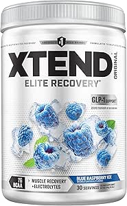 Xtend XTEND αρχική BCAA σκόνη 7g BCAA και 2.5g L-Γλουταμίνη, ζάχαρη δωρεάν μετά την προπόνηση μυϊκή αποκατάσταση ποτό με Αμινοξέα για άνδρες και γυναίκες, 30 εξυπηρετούν