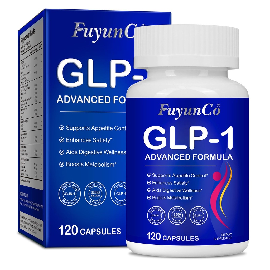GLP-1 Supplement Support,GLP Activate Boost Metabolism,Natural Formula for Support GLP1,Probiotic and Vegan