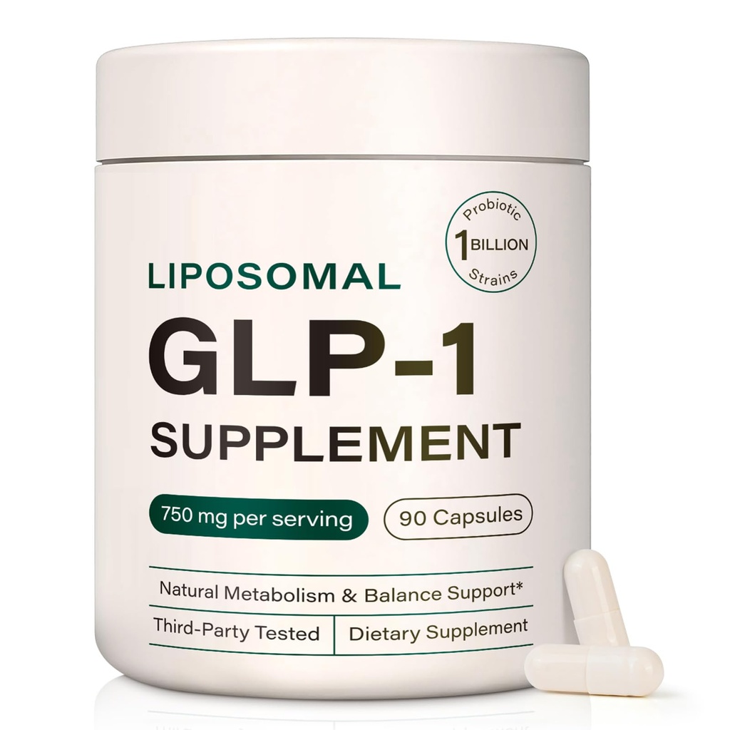 GLP-1 Supplement Support - GLP-1 Support Complex & GLP Activate Natural Formula for Metabolic Balance, Supports a Healthy Lifestyle and Fitness Goals - 90 Capsules