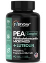 Pea Palmitoylethanolamide – Micronized with Luteolin Complex – Nerve Pain Relief & Inflammation Support – Joint Support – Non-GMO – 90 Capsules – Made in USA