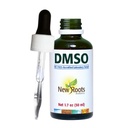 DMSO Liquid 99.9 with dropper (1.7 oz) Dimethyl Sulfoxide (50ml)| DMSO Drops Low Odor | DMSO glass bottle with Pipette, Fast-drying formula | NEW ROOTS HERBAL