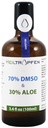Heiltropfen Roll On DMSO and Aloe Arborescense by Dr. Hartmut Fischer | Amber Glass Bottle with Roll On | 3.4 Fl Oz - 100 ml | Third-Party Tested | High Purity