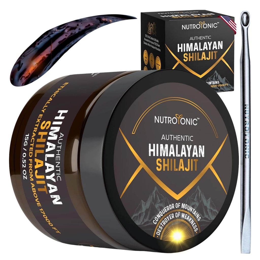 NutroTonic® Authentic Himalayan SHILAJIT® 