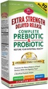 Olympian Labs Extra Strength Complete Prebiotic and Probiotic Supplement - 50 Billion Live Shelf Stable Cultures - 30 Vegetarian Capsules