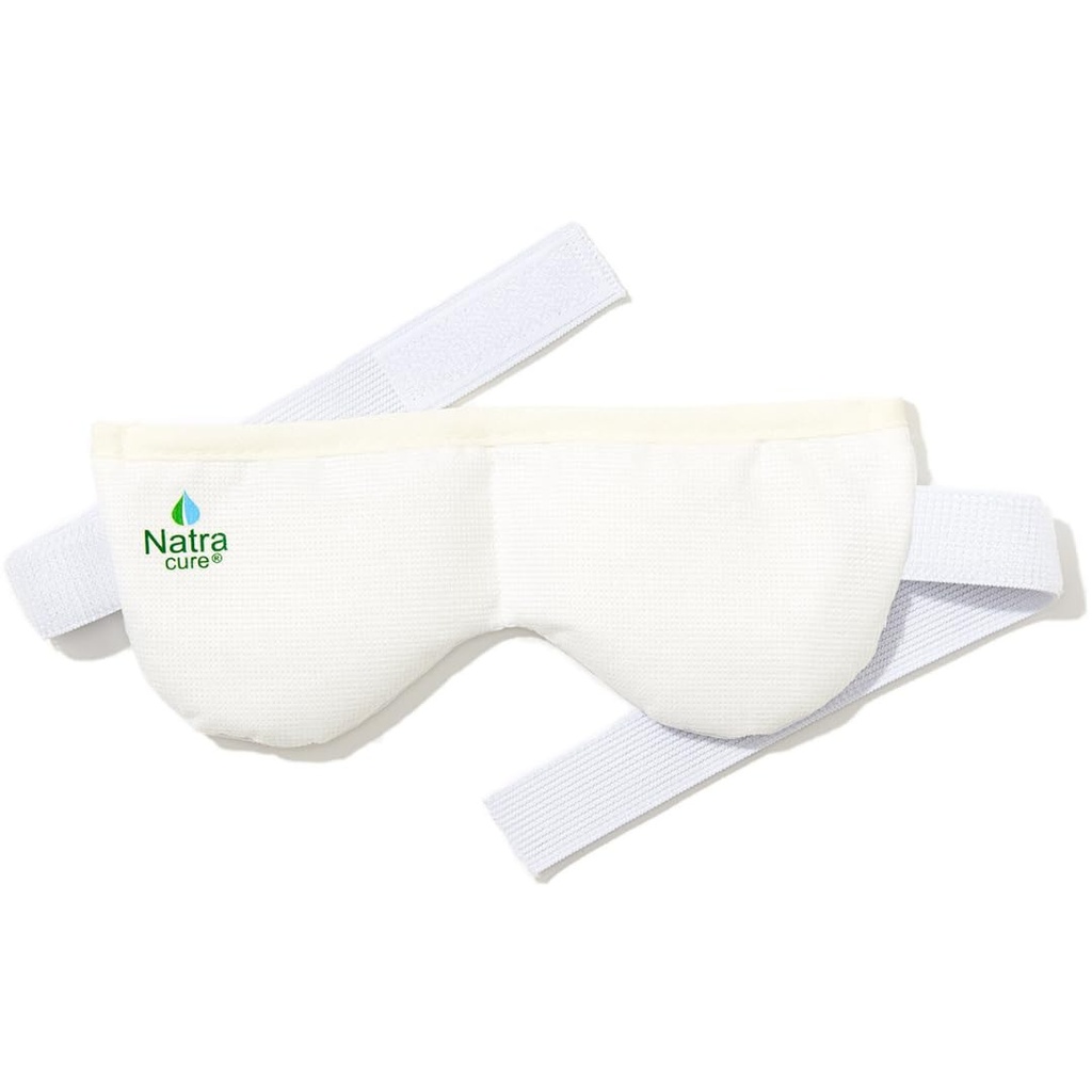 NatraCure Steam Heated Eye Mask – Warm Compress for Eyes, Microwavable for Dry Eyes, Stye Eye Treatment, Heated Eye Masks for Dry Eyes, Steam Eye Mask for Dry Eyes - 417SB RET