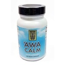 «Awa Calm Κάψουλες - Kava-βασισμένο βοτανικό συμπλήρωμα με 30% Kavalatone, ρίζα Calamus, πάθος λουλούδι, λεμονιού βάλσαμο & λυκίσκους (120 κάψουλες)