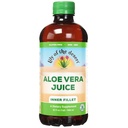 Lily Of The Desert Aloe Vera Juice - Inner Fillet Aloe Vera Drink, Organic Aloe Juice with Natural Vitamins, Digestive Enzymes for Gut Health, Stomach Relief, Wellness, Glowing Skin, 32 Fl Oz