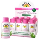 Lily of the Desert Stomach Formula Shot, – Organic Aloe Vera Juice with FOS Prebiotic and a Proprietary Herbal Blend, 2 Oz Each, Pack of 12