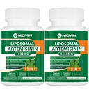 Liposomal Artemisinin Supplement 1000mg, Sweet Wormwood Extract with 200mg Quercetin Phytosome, Maximum Absorption for Antioxidant 120 Capsules