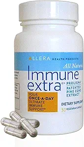 Allera Health Pine Cone Extract Capsules - Vegan ProLigna Plant Based Diet Products - Immune Support Supplement - Organic Scotch Pine Cone Extract Harvested from Wild Crafted Trees - 30 Capsules