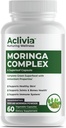 Moringa Complex - Maximum Strength Moringa Oleifera Leaf & Seed Supplement - Υπερτροφικές κάψουλες με Αντιοξειδωτικές Ιδιότητες - 5000mg - 60 Κάψουλες