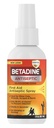 Betadine αντισηπτικό σπρέι πρώτων βοηθειών, Povidone-iodine 5%, προστασία μόλυνσης, σκοτώνει τα μικρόβια σε κοπή σκραπς και εγκαύματα, χωρίς υπόσχεση sting, χωρίς αλκοόλ ή υπεροξείδιο υδρογόνο, 3 FL OZ