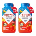 Vita Fiber Well Sugar Free Fiber Gummies – Berry & Peach Flavors (220 Count) | Daily Prebiotic Fiber Supplement for Digestive Health, Gut Support & Regularity | Adult Fiber Gummy Vitamins.