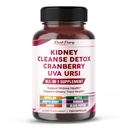 Ultra Kidney Cleanse Detox Supplement- Cranberry, Uva Ursi & Herbal Blend for Kidney Health -Includes Dandelion, Nettle, Juniper Berry 150 Capsules