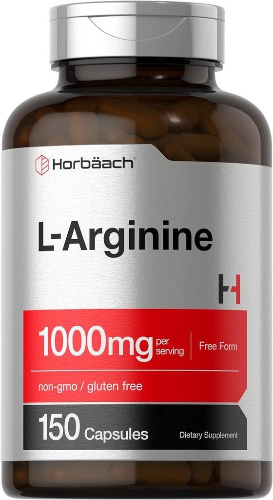 Horbäach L Arginine 1000mg κάψουλες 