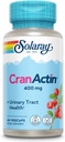 SOLARAY CranActin Cranberry Extract 400 mg - Συμπληρώματα βατόμουρου για γυναίκες και άνδρες - Bladder και Urinary Tract Health Support with Vitamin C - Vegan, 60 ημερών εγγύηση (60 CT)