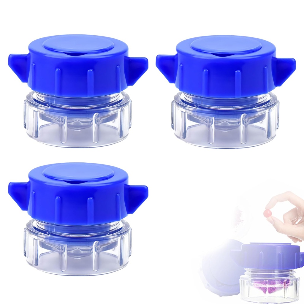 Pill Crushers - Med Tablet Grinder for Crushing Vitamins and Tablets into Powder, Ideal for Home and Travel Use, 3 Pcs